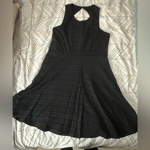 Black mini dress